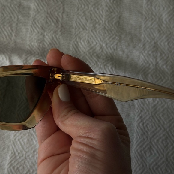 Bottega Veneta BV1101S Cat-Eye Sunglasses – Amber Lens, Mint Condition main image 4